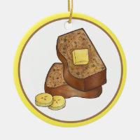 Venta casera de pan bananero hecho en panadería ho