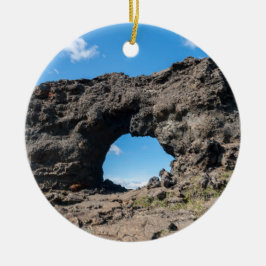Adorno De Cerámica Ventana de lava en Dimmuborgir, zona de Myvatn - I