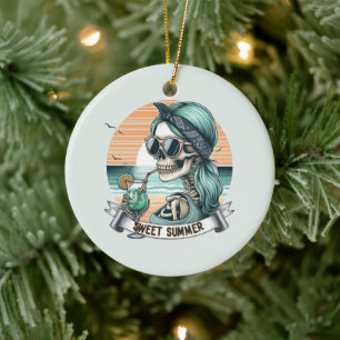 Adorno De Cerámica Verano dulce - Skeleton Beach Vibe