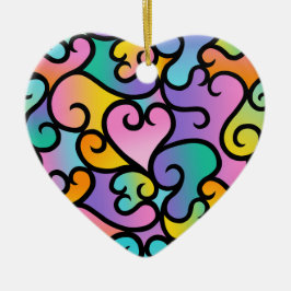 Adorno De Cerámica Verdaderos matices del amor