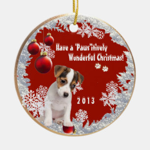 Adorno De Cerámica Versión dos del navidad que ofrece este Jack