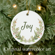 Verso bíblico de Joy Christian acuarela Navidad 