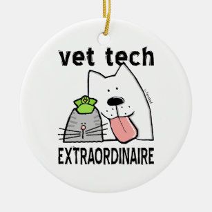 Adorno De Cerámica vet+tech vet+tech+gifts vet+tech+equipo veterinari