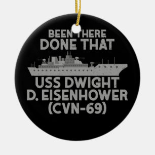 Adorno De Cerámica Veteranos EEUU S Dwight D Eisenhower Tees Padres