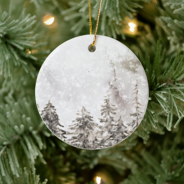 Adorno De Cerámica viaje de vacaciones de navidades (Árbol)