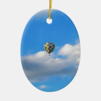 Adorno De Cerámica Viaje en globo aerostático II