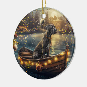 Adorno De Cerámica Viaje festivo de los grandes Navidades daneses