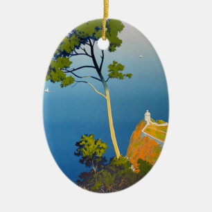 Adorno De Cerámica Viaje francés vintage de Baleares