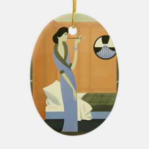 Adorno De Cerámica Viajes de época Venecia Orient Express