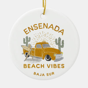 Adorno De Cerámica Vibes de la playa de Ensenada