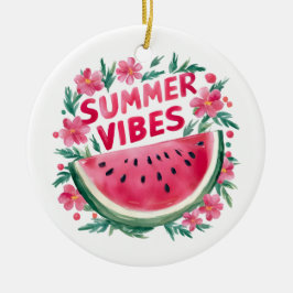 Adorno De Cerámica Vibraciones de Verano