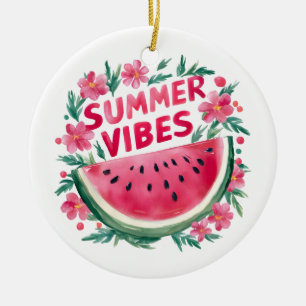 Adorno De Cerámica Vibraciones de Verano