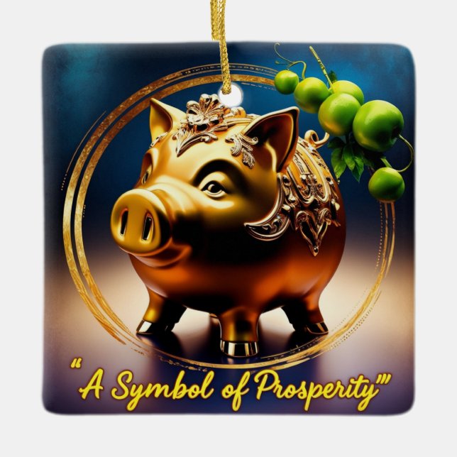 Adorno De Cerámica Vibrante obra de arte digital (Anverso)