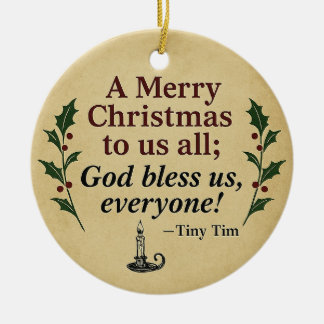 Adorno De Cerámica Victorian Christmas Ornament - A Christmas Carol