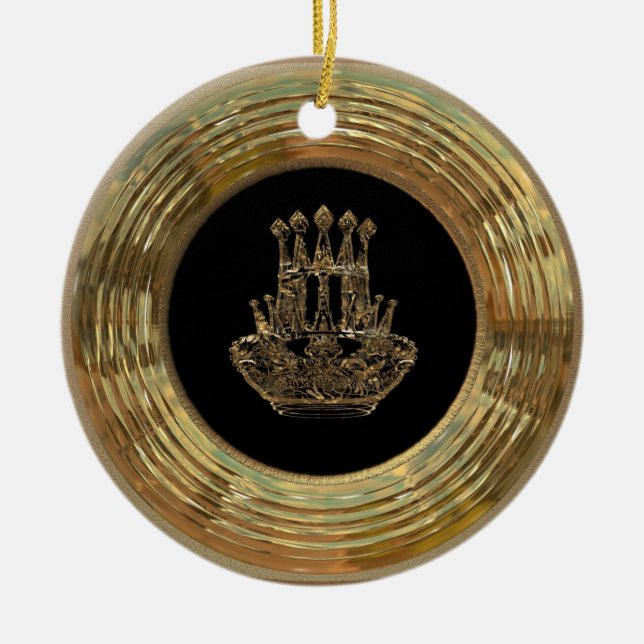 Adorno De Cerámica Victorian de Royalee Seymour (Frente)