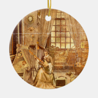 Adorno De Cerámica Victorian Lullaby