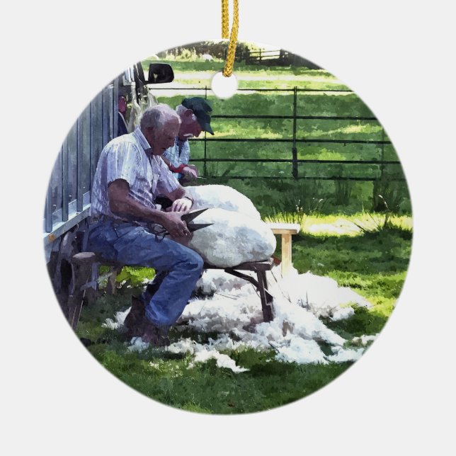 ADORNO DE CERÁMICA VIDA AGRÍCOLA (Frente)