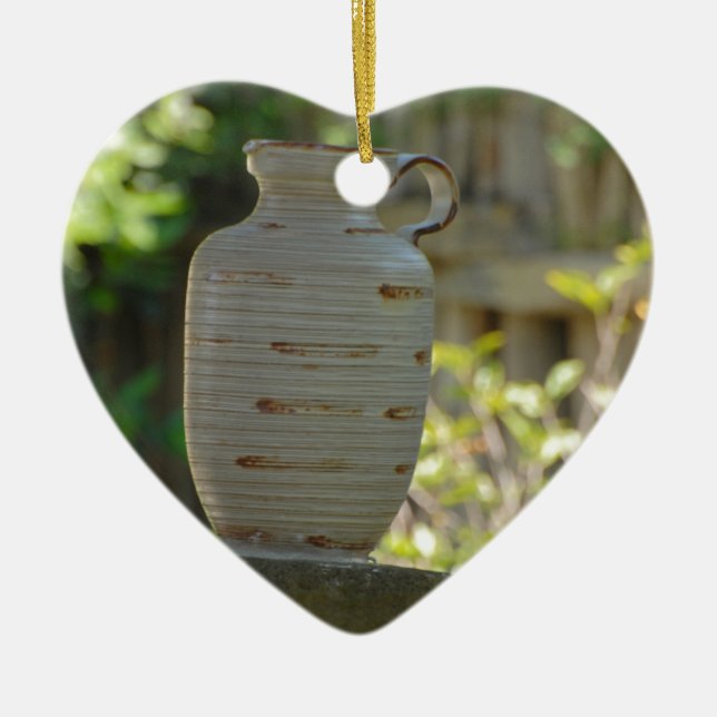 Adorno De Cerámica Vida residual (Frente)