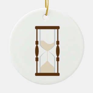 Adorno De Cerámica Vidrio de hora