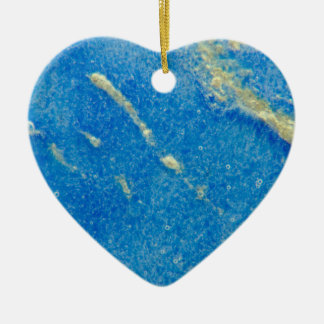 Adorno De Cerámica Vidrio fino azul plateado