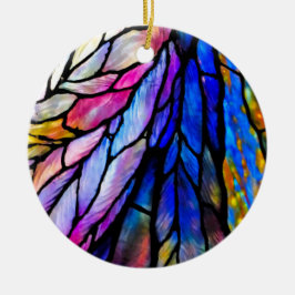 Adorno De Cerámica Vidrio manchado, Tiffany - Estilo,