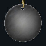 Adorno De Cerámica Vignette Chalkboard<br><div class="desc">Este diseño de fondo fresco representa el grano y la textura de una pizarra que ha sido dibujada con tiza y borrada muchas veces. Tiene un aspecto de viñeta, que se desvanece en el centro. Este sencillo, pero muy elegante y fresco fondo de pizarra es el punto de partida perfecto...</div>