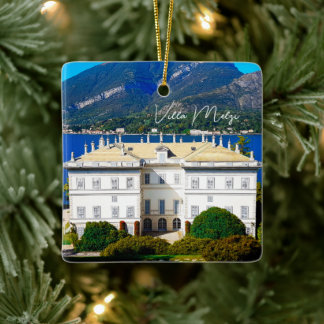Adorno De Cerámica Villa Melzi Bellagio Lago de Como Italia
