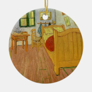 Adorno De Cerámica Vincent van Gogh el   el dormitorio, 1888