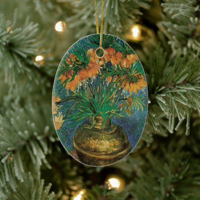 Adorno De Cerámica Vincent van Gogh - Fritillaries en una vesícula de (Árbol)