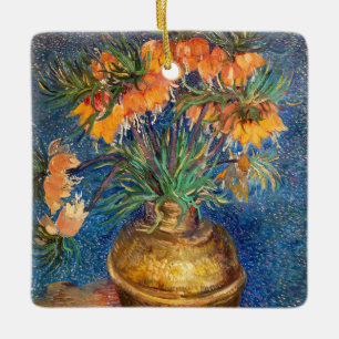Adorno De Cerámica Vincent van Gogh - Fritillas Imperiales