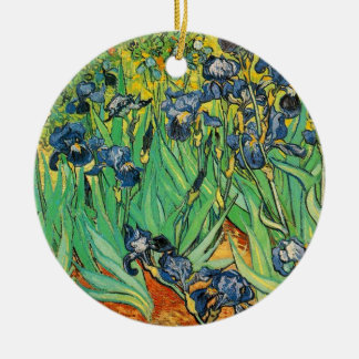 Adorno De Cerámica Vincent van Gogh,Irises