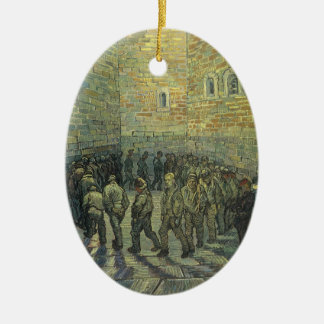 Adorno De Cerámica Vincent van Gogh - Prisioneros ejercitándose