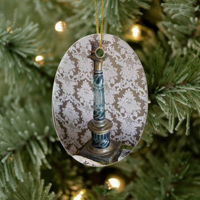 Adorno De Cerámica Vintage (Árbol)