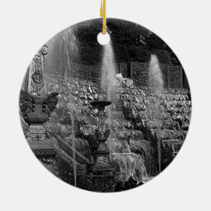 Adorno De Cerámica Vintage France Versailles palace Salle de Bal 1970