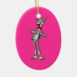 Adorno De Cerámica Vintage mago de Oz 1900 del Woodsman de la lata