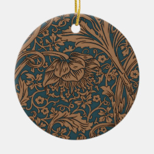 Adorno De Cerámica Vintage William Morris Arcadia Totalmente Sin Cost
