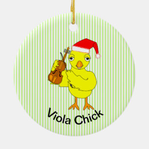 Adorno De Cerámica Viola Chick