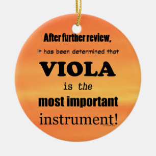 Adorno De Cerámica Viola Instrumento más importante