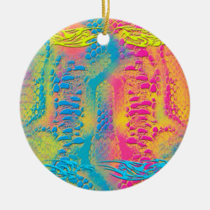 Adorno De Cerámica VIOLET LACE - Digital - Arte Fractal -