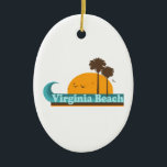 Adorno De Cerámica Virginia Beach.<br><div class="desc">Virginia Beach Virginia.</div>