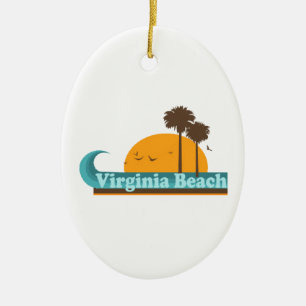 Adorno De Cerámica Virginia Beach.