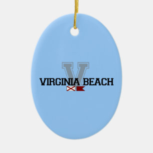 Adorno De Cerámica Virginia Beach.