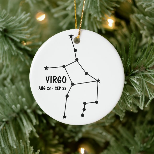 Adorno De Cerámica Virgo Ornament (Árbol)