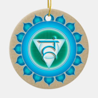 Adorno De Cerámica Vishuddha o Throat the 5th Chakra