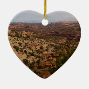 Adorno De Cerámica Vista de Canyonlands desde el sendero Neck Springs