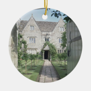 Adorno De Cerámica Vista del frente de la casa (foto)