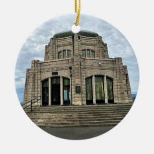 Adorno De Cerámica Vista House, desfiladero del río Columbia, Oregón