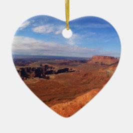 Adorno De Cerámica Vista panorámica del Parque Nacional de los Cañone