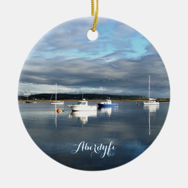 ADORNO DE CERÁMICA VISTAS DE GALES (Frente)