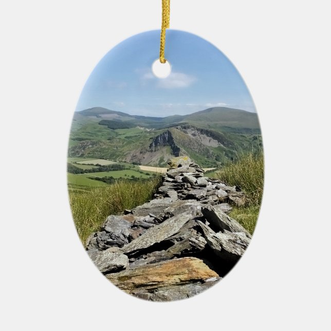 ADORNO DE CERÁMICA VISTAS DE GALES (Frente)